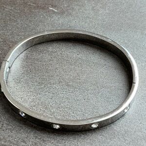 Stainless Steel Bracelet .925 with Rhinestones